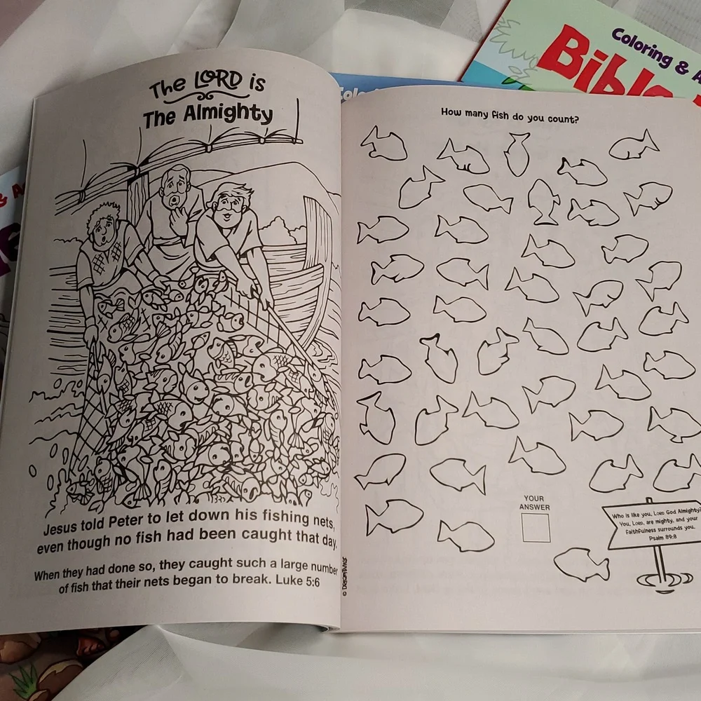 Bible Fun‎ Coloring & Activity Books for Kids